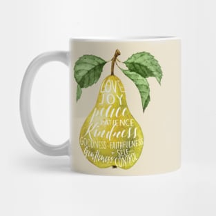 Fruit of the Spirit Pear Mug